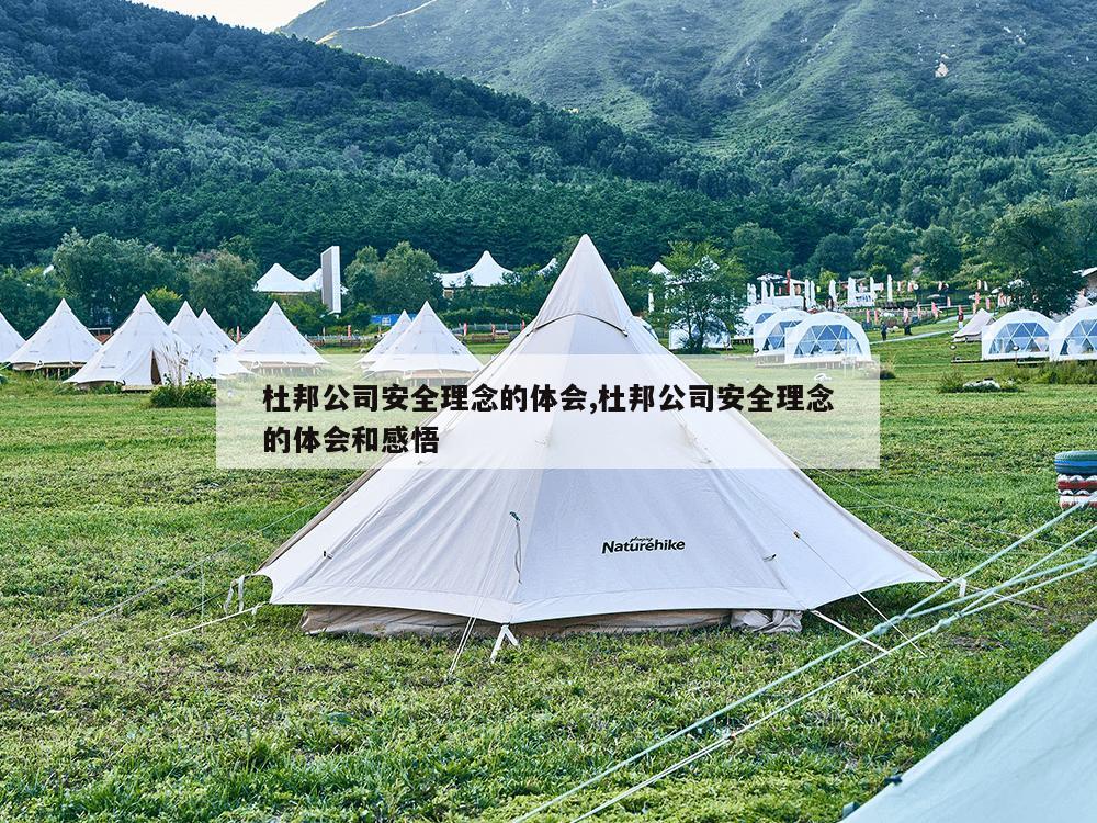 杜邦公司安全理念的体会,杜邦公司安全理念的体会和感悟