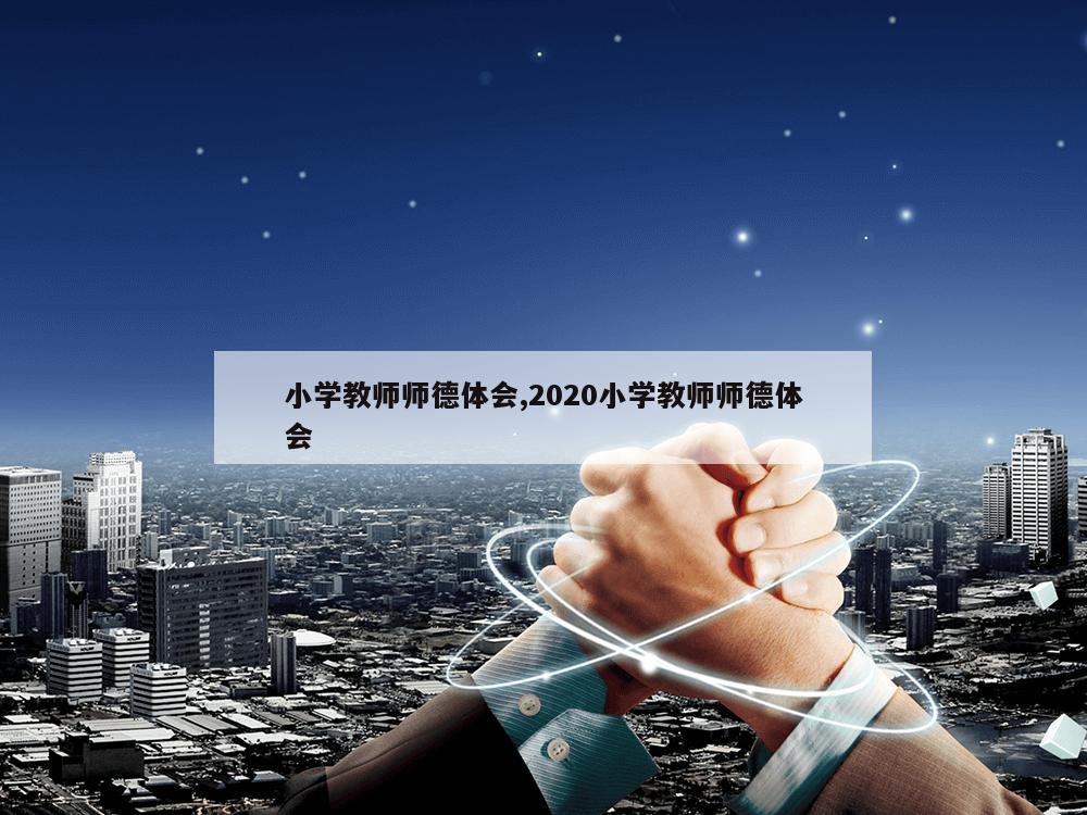 小学教师师德体会,2020小学教师师德体会