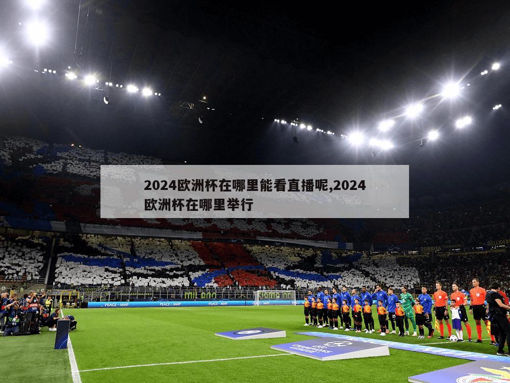 2024欧洲杯在哪里能看直播呢,2024欧洲杯在哪里举行